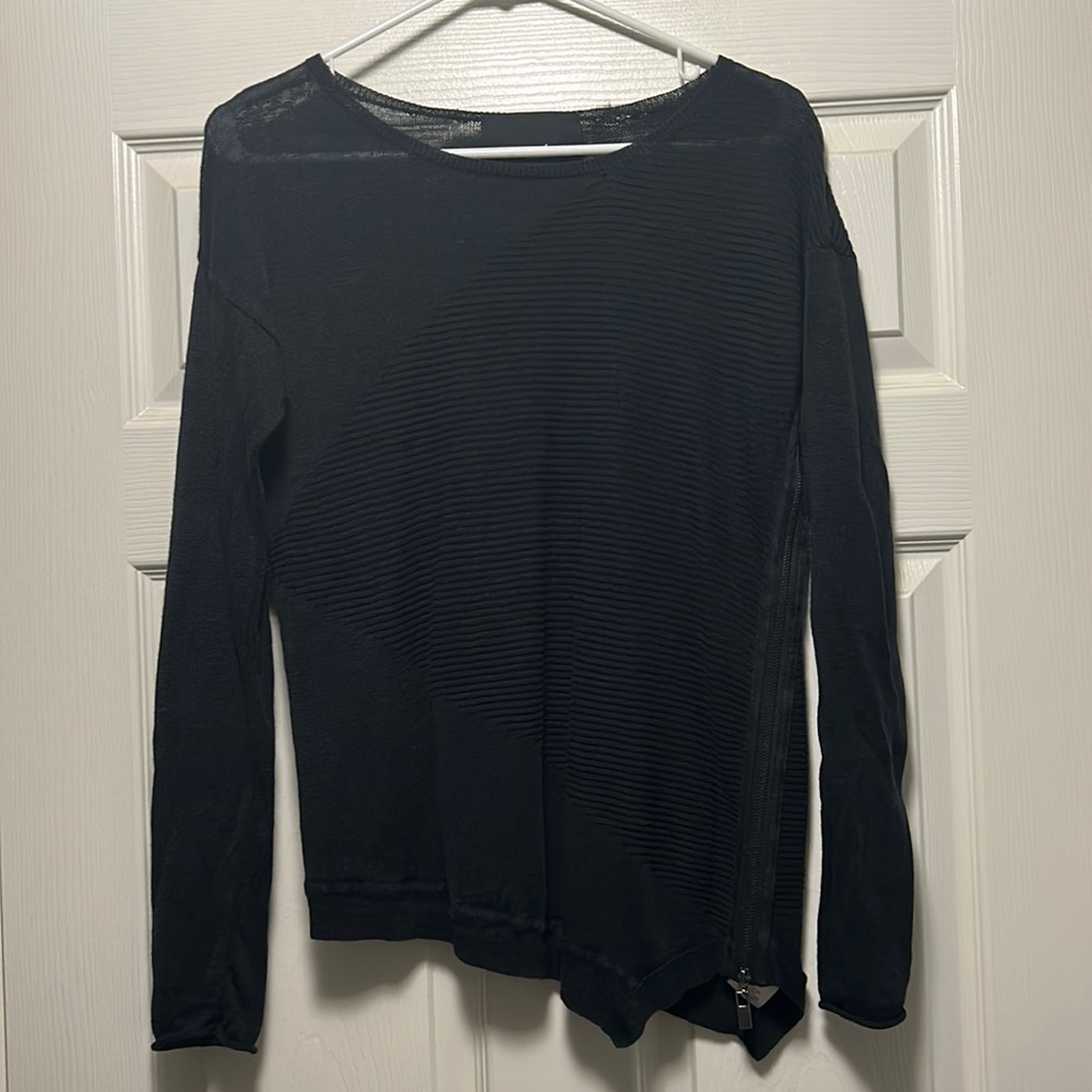 Line and Dor- Black Dress Shirt